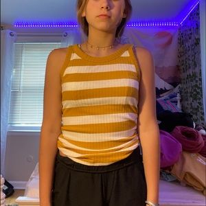 Stripped tank top